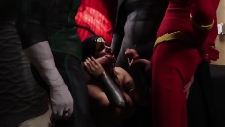 Compilation - Horny superheroes love dirty sex