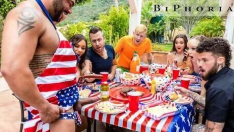 Biphoria - 4th Of July Hot Af Bi Orgy