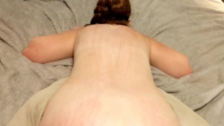 Curvy Wife Gets Spanked, Fingered, and Cums *Real Amateur*